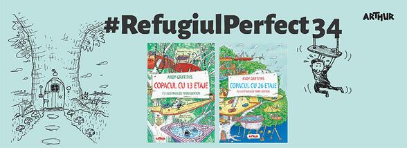 O izolare perfectă, într-o căsuță perfectă. În copac. #RefugiulPerfect 34