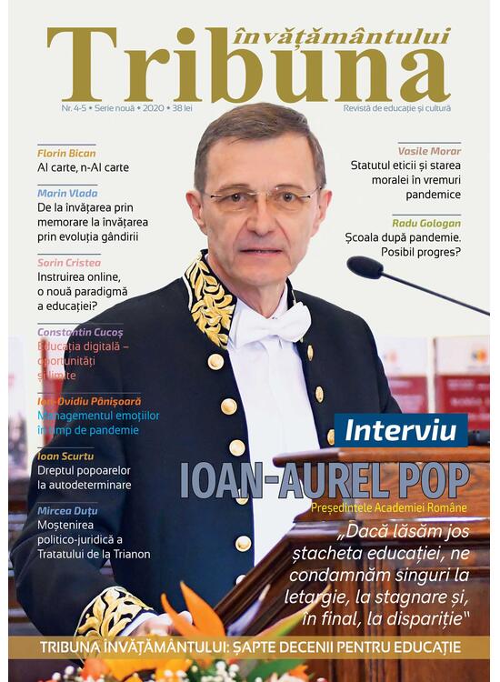 Tribuna Învățământului. Revista de educație și cultură Nr. 4-5 - gallery big 1