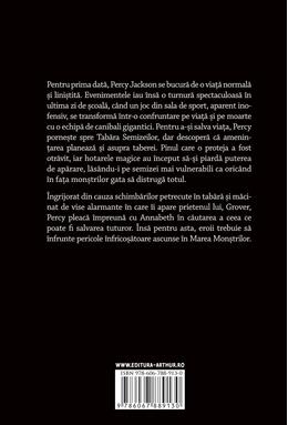 Percy Jackson şi Olimpienii (#2). Marea Monştrilor | Paperback