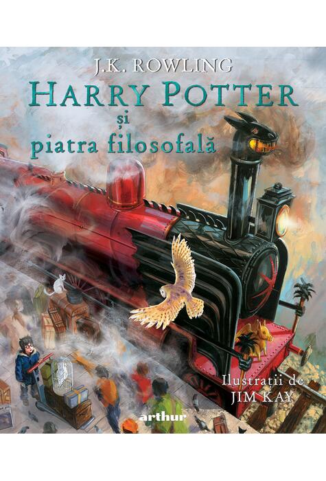 Harry Potter și piatra filosofală #1, ediție ilustrată