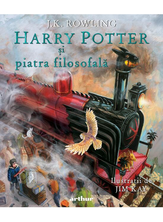 Harry Potter și piatra filosofală #1, ediție ilustrată - gallery big 1