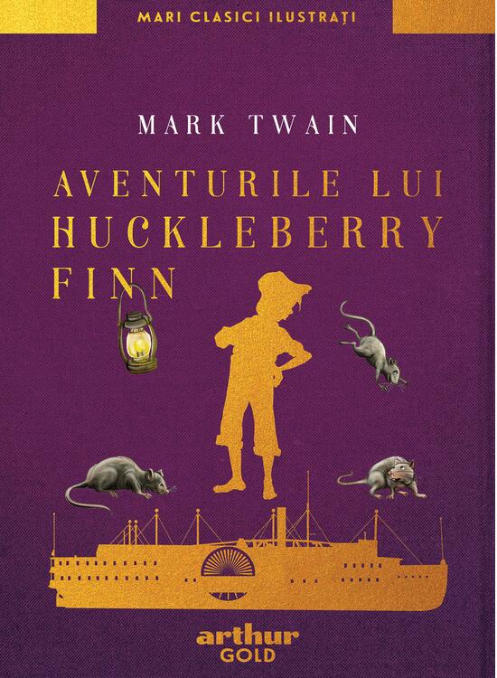 Aventurile lui Huckleberry Finn | Mari Clasici Ilustrați - gallery big 1