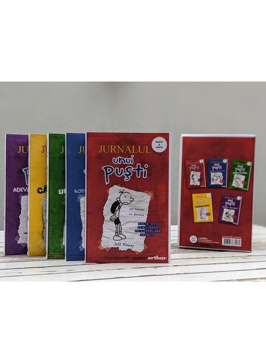 Box set Jurnalul unui puști ( volumele 1- 5, ediție paperback) - gallery big 5