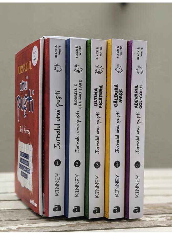 Box set Jurnalul unui puști ( volumele 1- 5, ediție paperback) - gallery big 7