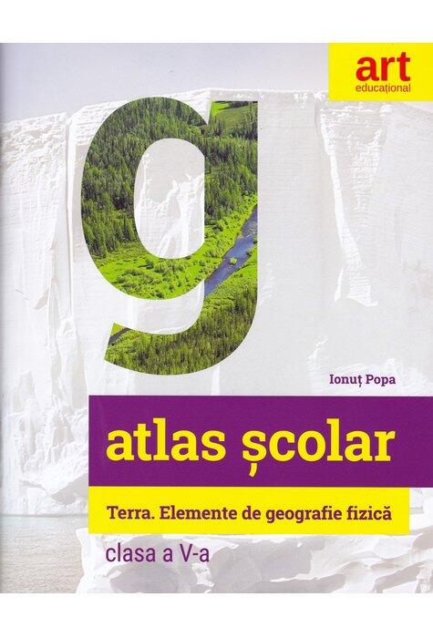 Atlas geografic școlar. Terra. Clasa a V-a