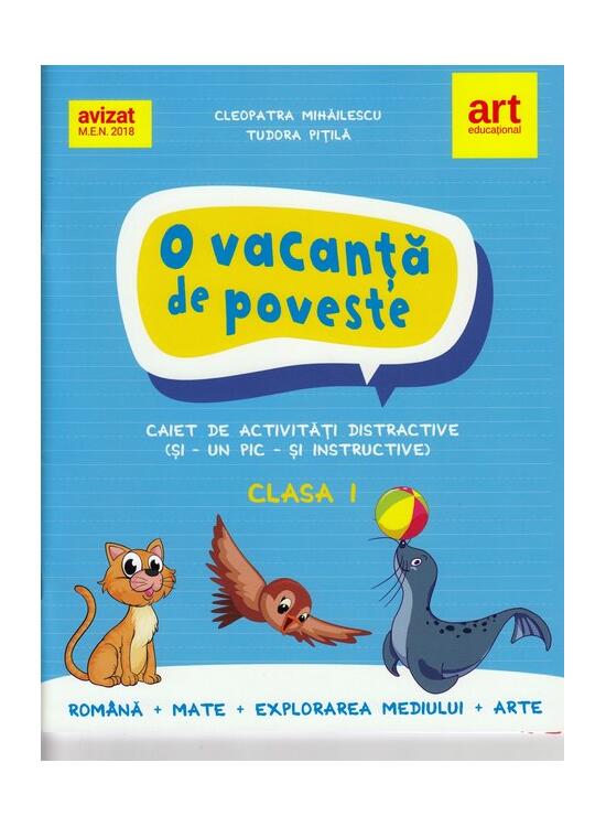 O vacanță de poveste. Caiet de activități pentru clasa I - gallery big 1