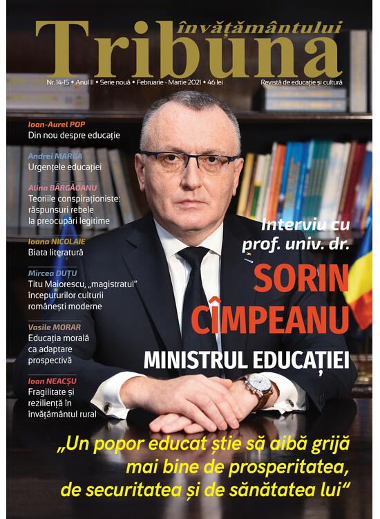 Tribuna Învățământului. Revista de educație și cultură Nr. 14-15/ Februarie - Martie 2021, Anul II, Serie Nouă - gallery big 1