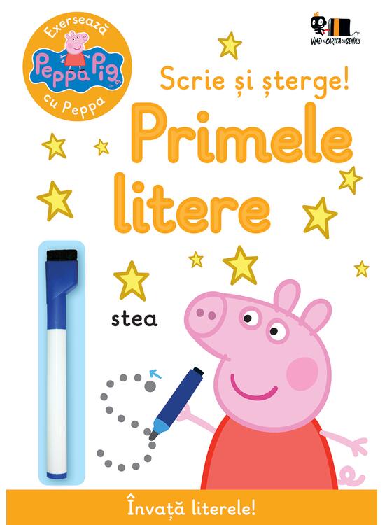 Peppa Pig: Exersează cu Peppa. Scrie și șterge! Primele litere - gallery big 1