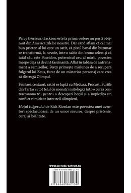 Percy Jackson şi Olimpienii (#1). Hoţul fulgerului | Paperback