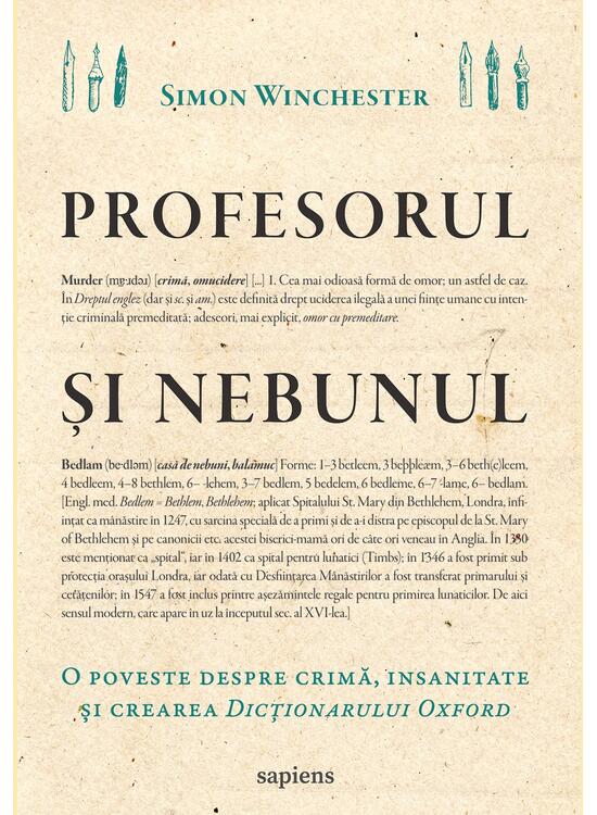 Profesorul şi nebunul: o poveste despre crimă, insanitate şi crearea Dicționarului Oxford - gallery big 1