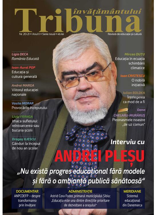 Tribuna Învățământului. Revista de educație și cultură Nr. 20-21/Septembrie-Octombrie 2021, Anul II, Serie Nouă - gallery big 1