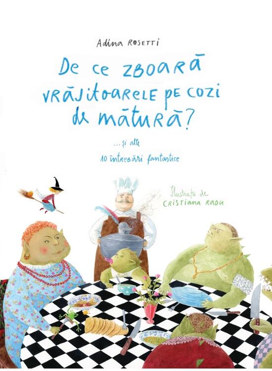 Pachet Povești cu întrebări fantastice (Domnișoara Poimâine și  joaca de-a Timpul, Crăciunul Domnișoarei Poimâine, De ce zboară vrăjitoarele...) - gallery big 2