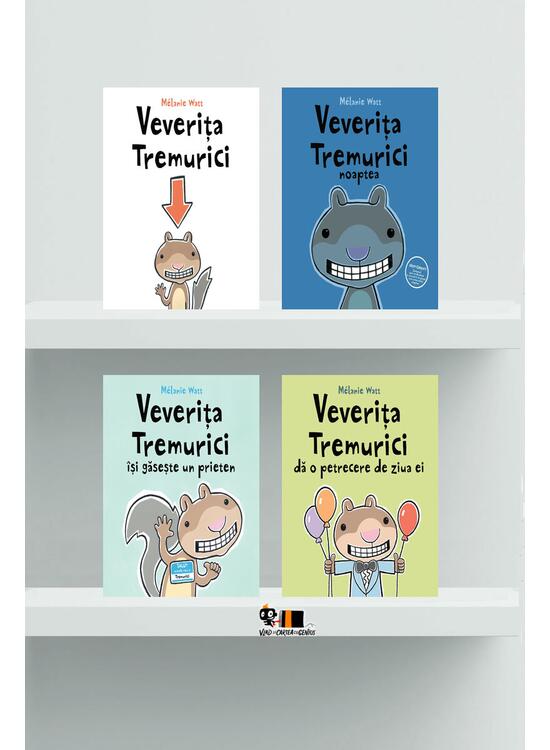 Pachet Veverița Tremurici (4 volume) - gallery big 1