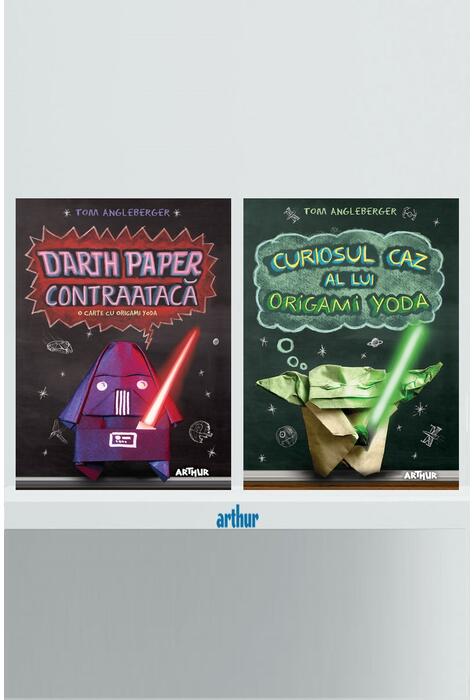 Pachet Origami Yoda ( Curiosul caz al lui Origami Yoda, Darth Paper contraatacă)