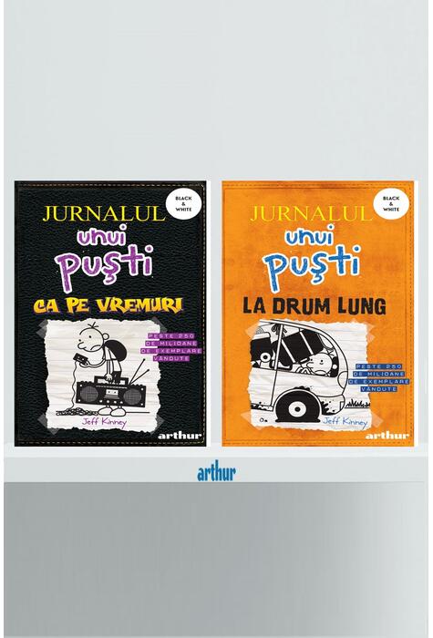 Pachet Jurnalul unui Puști volumele 9-10, ediție paperback