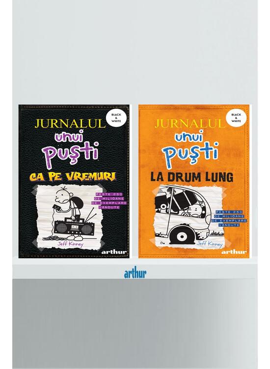 Pachet Jurnalul unui Puști volumele 9-10, ediție paperback - gallery big 1