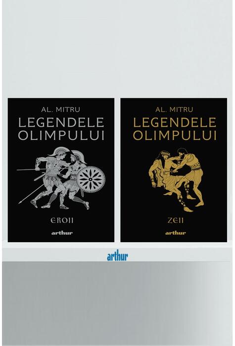 Pachet Legendele Olimpului (Zeii, Eroii - edițiile ilustrate)