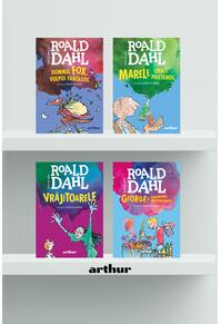 Pachet Roald Dahl ( Domnul Fox, MUP, Vrăjitoarele, George)