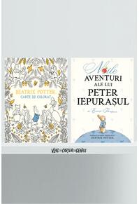 Pachet Peter Iepurașul (Beatrix Potter - carte de colorat, Noile aventuri ale lui Peter Iepurașul)