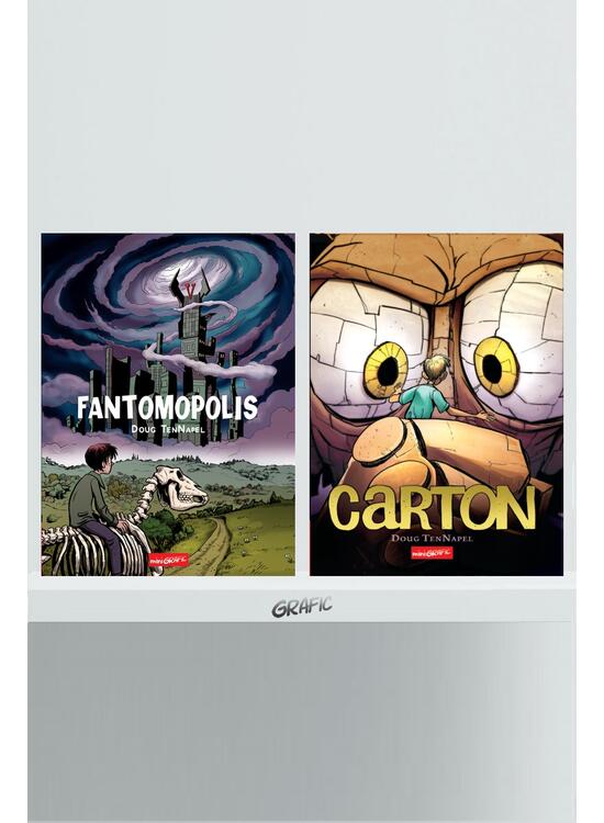 Pachet Doug TenNapel (Carton, Fantomopolis) - gallery big 1