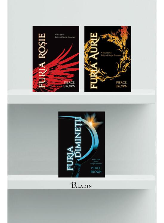 Pachet Pierce Brown (Furia Roșie, Furia Aurie, Furia Dimineții) | paperback - gallery big 1