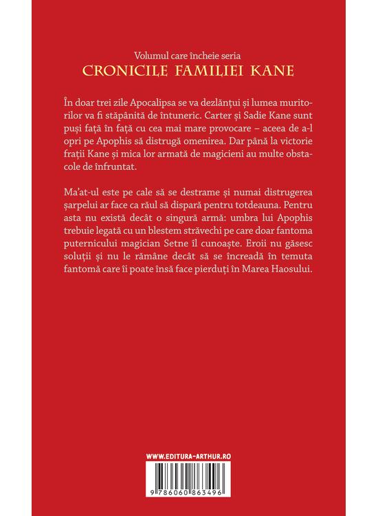 Cronicile familiei Kane (#3). Umbra șarpelui | paperback - gallery big 2