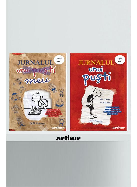 Pachet Jurnalul unui Puști ( 2 volume, ediție paperback) - gallery big 1