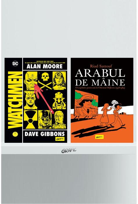 Pachet bestseller Grafic (Arabul de mâine, Watchmen)