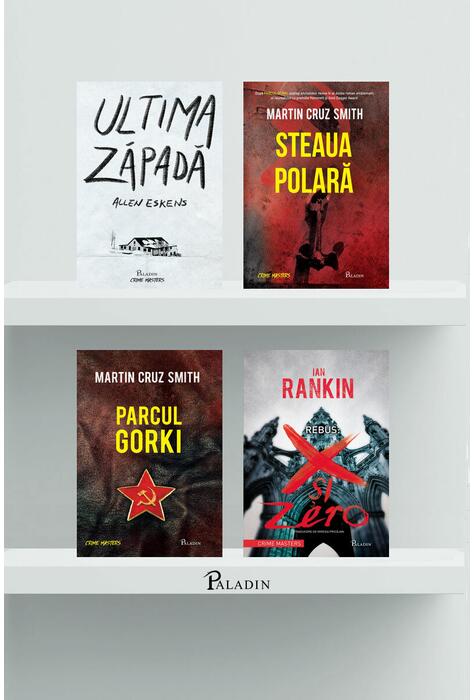 Pachet Crime Masters (Parcul Gorki, Steaua Polară, Rebus, Ultima zăpadă)