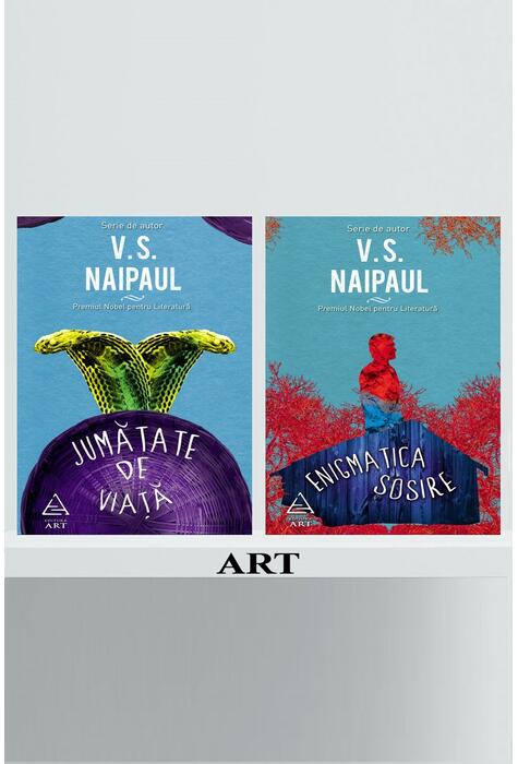 Pachet V.S.Naipaul (Jumătate de viaţă, Enigmatica sosire)