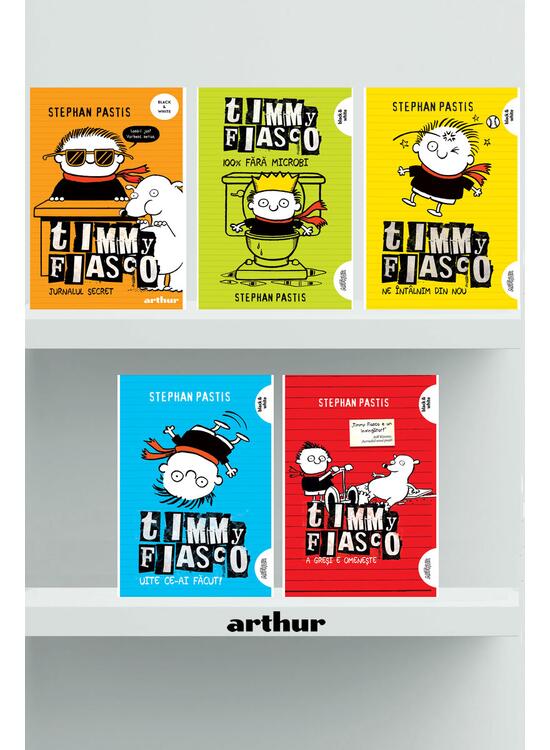 Pachet Timmy Fiasco paperback ( 5 volume) - gallery big 1