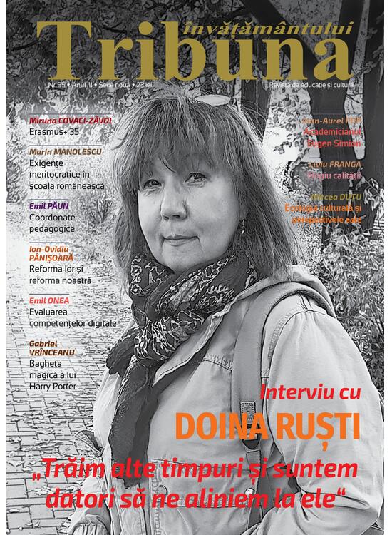 Tribuna Învățământului. Revista de educație și cultură Nr. 35/2022, Anul III, Serie Nouă - gallery big 1