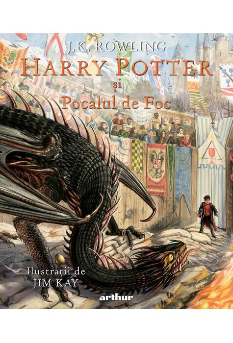 Harry Potter și Pocalul de Foc #4, ediție ilustrată