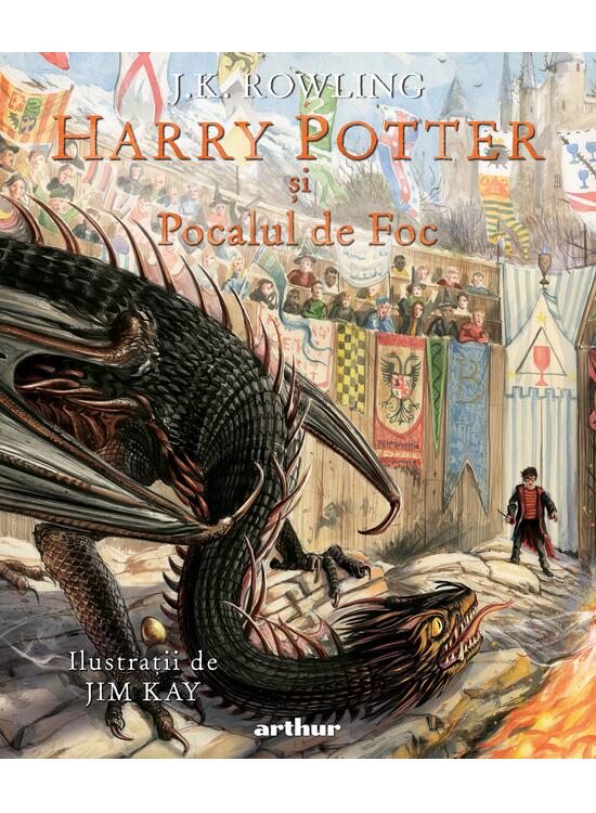 Harry Potter și Pocalul de Foc #4, ediție ilustrată - gallery big 1