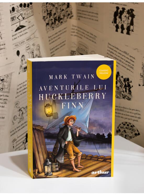 Aventurile lui Huckleberry Finn | paperback - gallery big 3