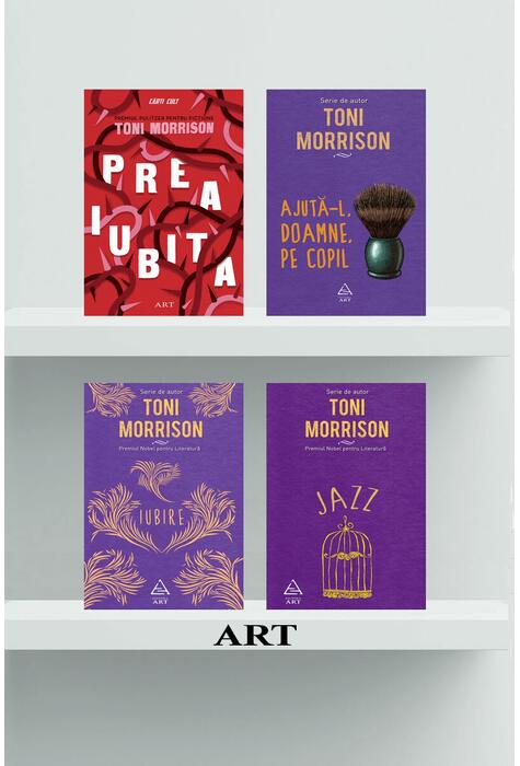 Pachet Toni Morrison (Ajută-l, Doamne, Iubire, Jazz, Preaiubita)