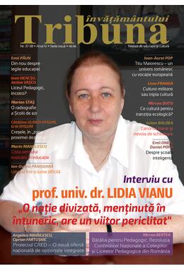 Tribuna Învățământului. Revista de educație și cultură Nr. 37-38/2023, Anul IV, Serie Nouă