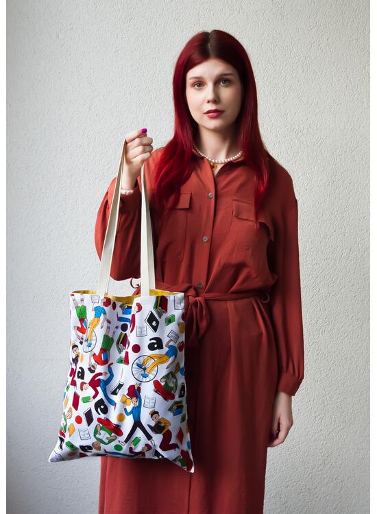 Tote Bag basic | Arthur (design Eszter) - gallery big 2