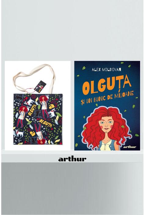 Olguța starter pack (Un bunic de milioane și tote bag personalizat)