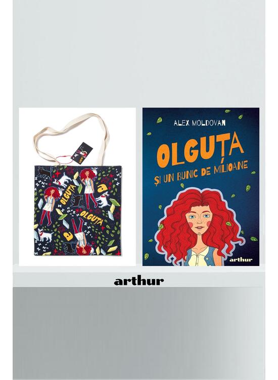 Olguța starter pack (Un bunic de milioane și tote bag personalizat) - gallery big 1