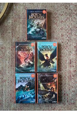 Pachet Percy Jackson și Olimpienii (volumele 1-5, hardcover)