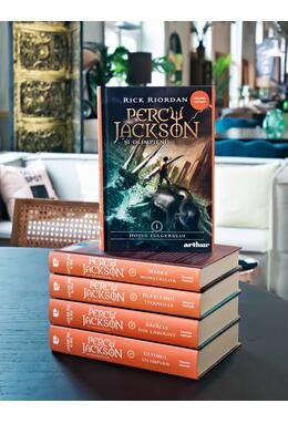 Pachet Percy Jackson și Olimpienii (volumele 1-5, hardcover)