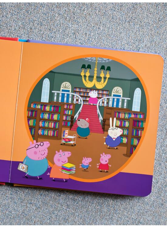 Peppa Pig: Peppa merge la bibliotecă - gallery big 4