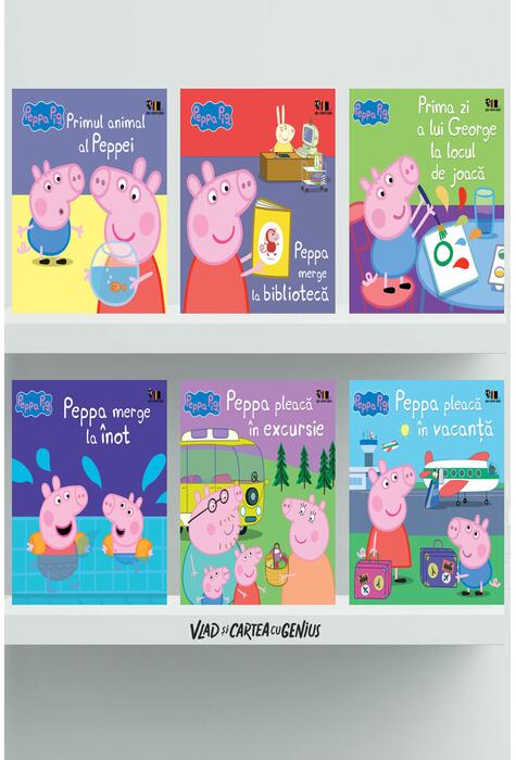 Pachet Aventuri cu Peppa Pig ( 6 volume)