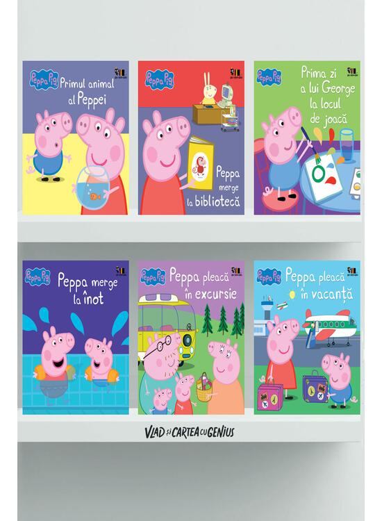 Pachet Aventuri cu Peppa Pig ( 6 volume) - gallery big 1