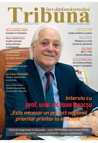 Tribuna Învățământului. Revista de educație și cultură Nr. 40/2023, Anul IV, Serie Nouă