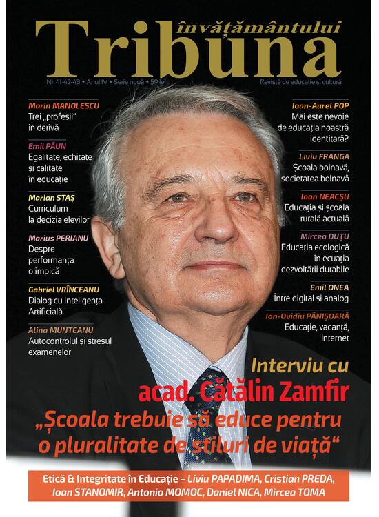 Tribuna Învățământului. Revista de educație și cultură Nr. 41-42-43/2023, Anul IV, Serie Nouă - gallery big 1