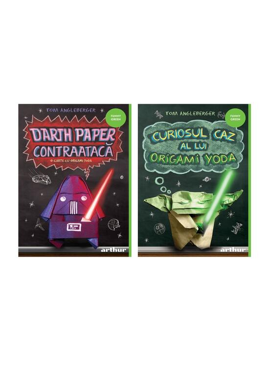 Pachet Origami Yoda | paperback - gallery big 4