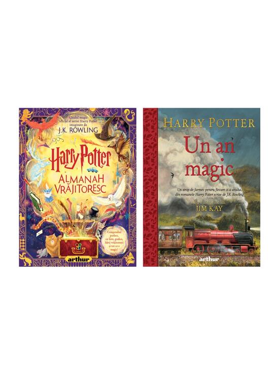 Pachet Harry Potter ( Un an magic, Almanah Vrăjitoresc) - gallery big 3