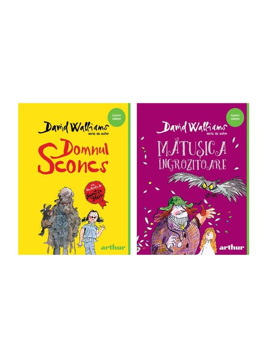 Pachet Walliams Funny Green (Domnul Sconcs, Mătușica îngrozitoare) - gallery big 4